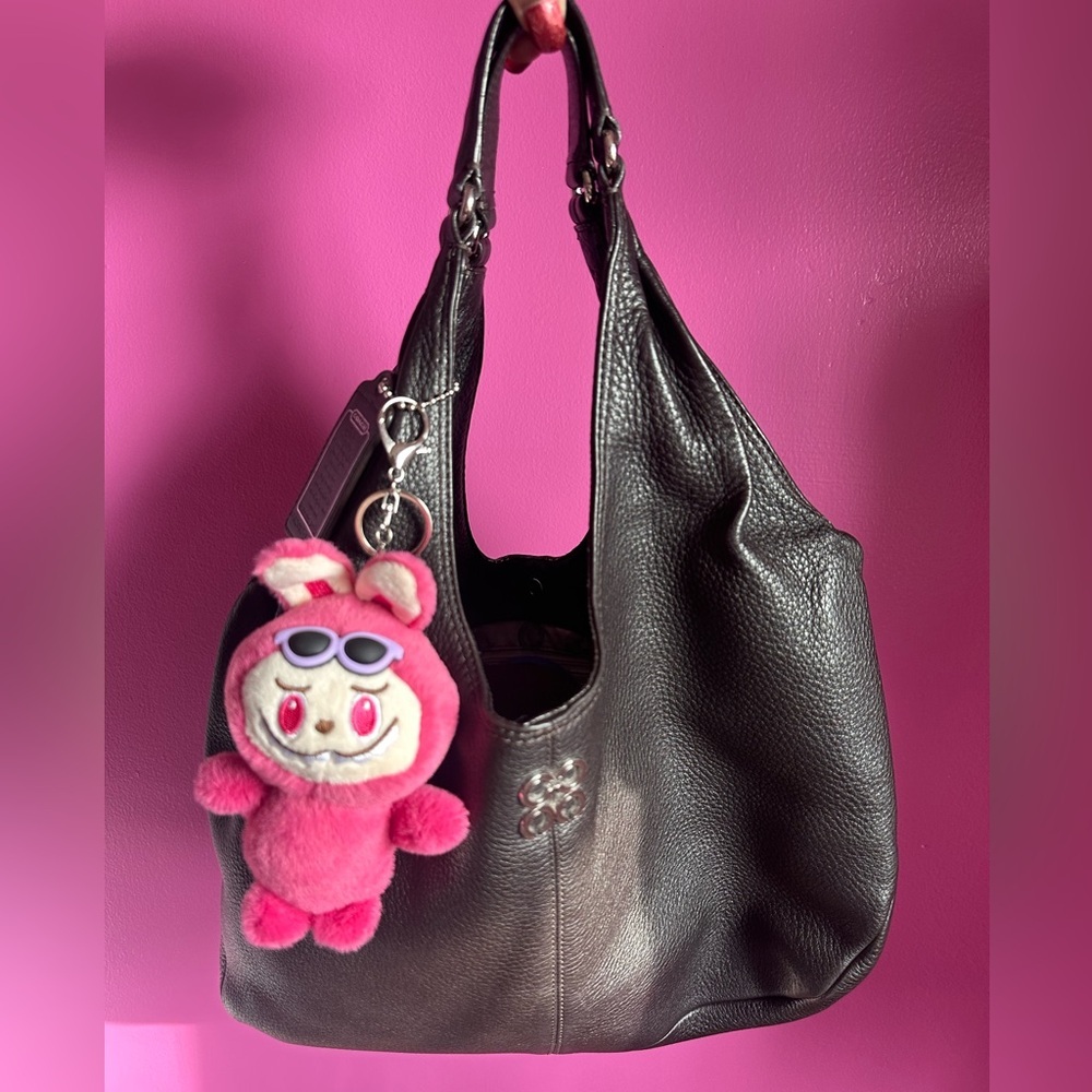 Coach Dark Brown Medium Scout Hobo leather handbag - Picture 3 of 9
